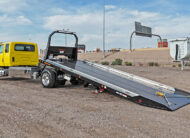 2027 international mv607 jerr-dan rollback yellow tow truck - 15 - rollback body