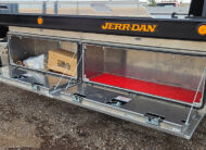 2027 international mv607 jerr-dan rollback yellow tow truck - 20 - in the ditch toolboxes