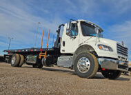 Freightliner Landoll Loadoll II rollback carrier - 04 - front view, passenger side
