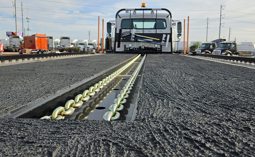 Landoll Loadoll continuous chain drive system