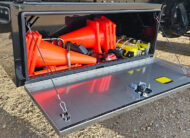 Freightliner Landoll Loadoll II rollback carrier - 13 - driver side toolbox open