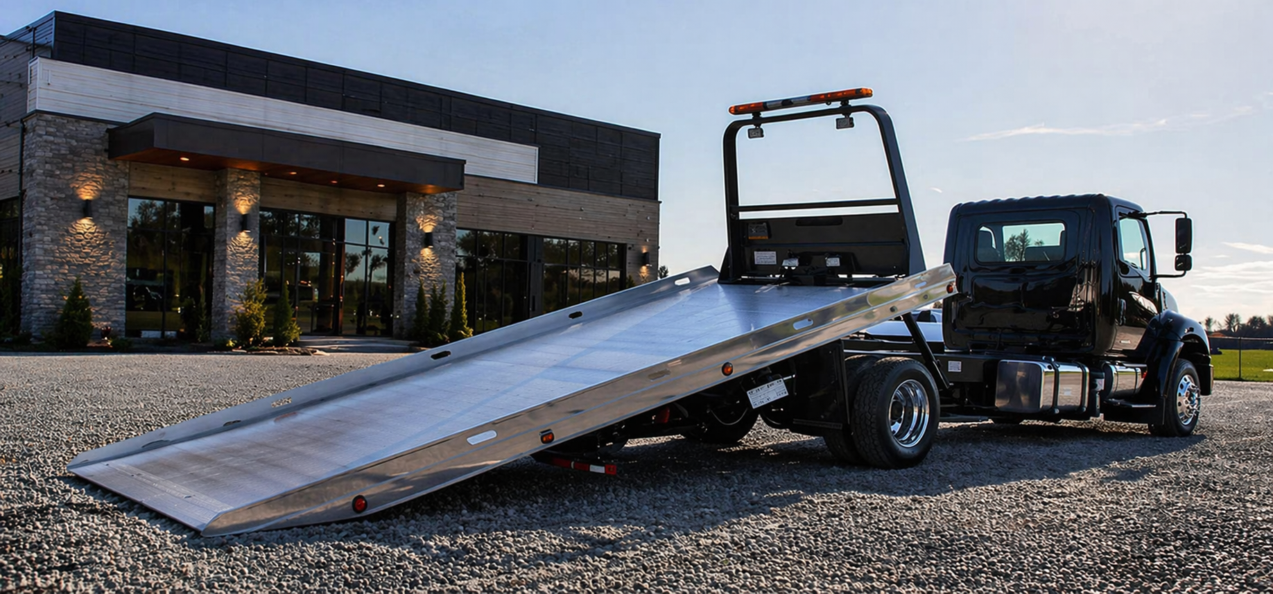 Jerr-Dan shark dual angle rollback