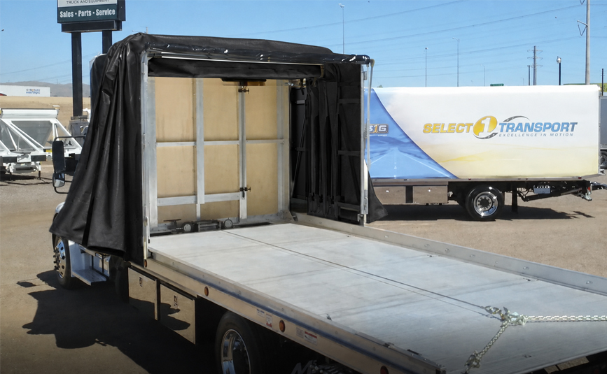 2022 Freightliner M2 Rollback Enclosed Carrier