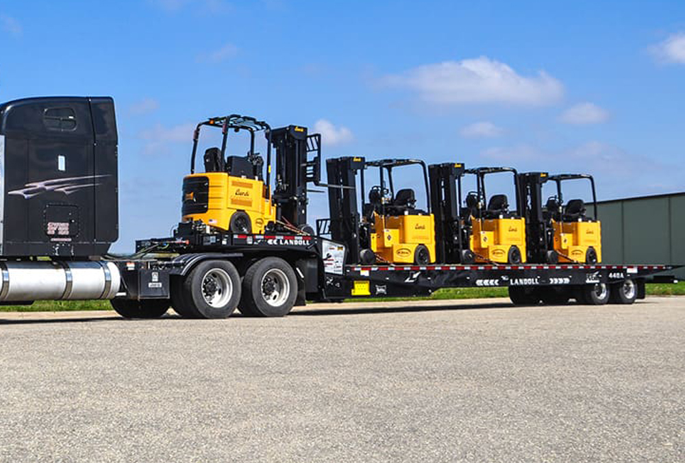 landoll traveling axle trailer