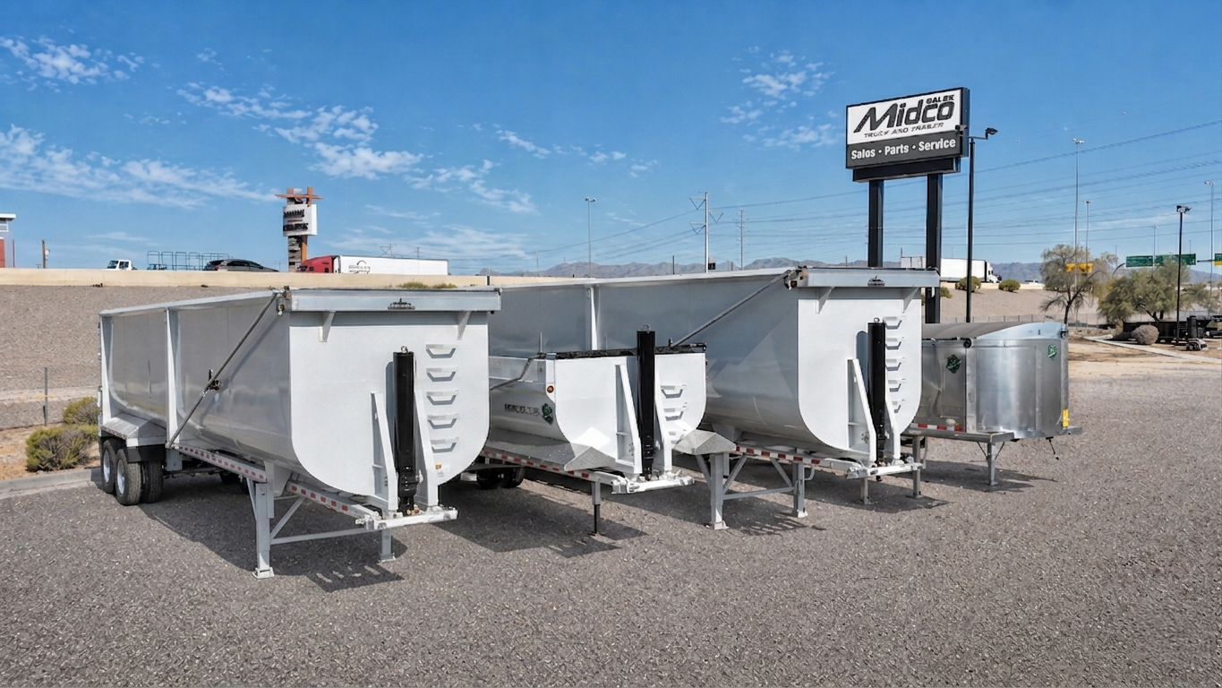end dump trailers for sale