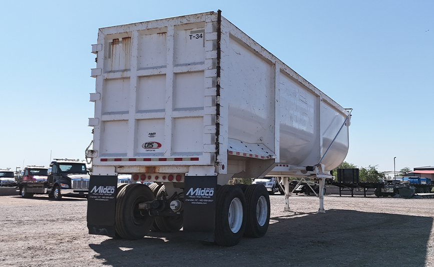 2019 used cps high side demo end dump trailer - 05 - rear gate
