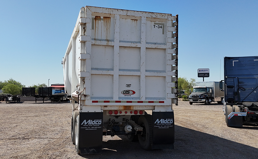 2019 used cps high side demo end dump trailer - 06 - rear gate