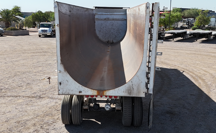 2019 used cps high side demo end dump trailer - 09 - inside half round tub