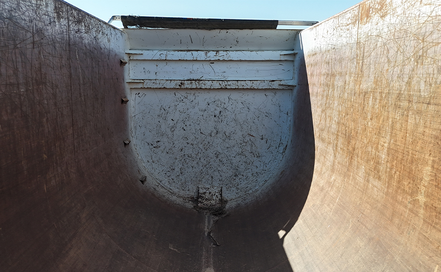 2019 used cps high side demo end dump trailer - 10 - tub front