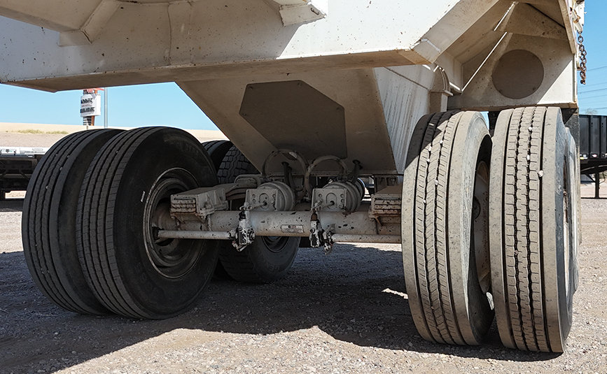 2019 used cps high side demo end dump trailer - 14 - axle