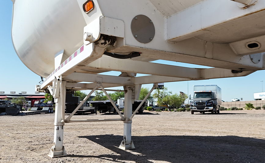 2019 used cps high side demo end dump trailer - 16 - landing gear legs