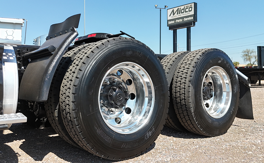 2020 volvo vnl 760 used sleeper cab truck - 13 - tires, wheels