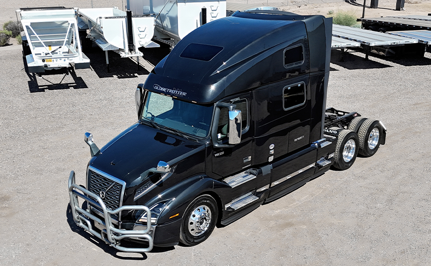 2023 volvo vnl860 globetrotter used sleeper cab - 07 - top view