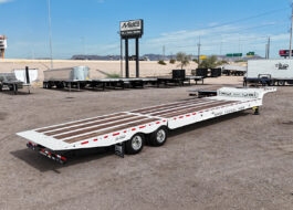 2027 landoll 930 traveling axle trailer white - 01 - for sale at Midco Sales in AZ