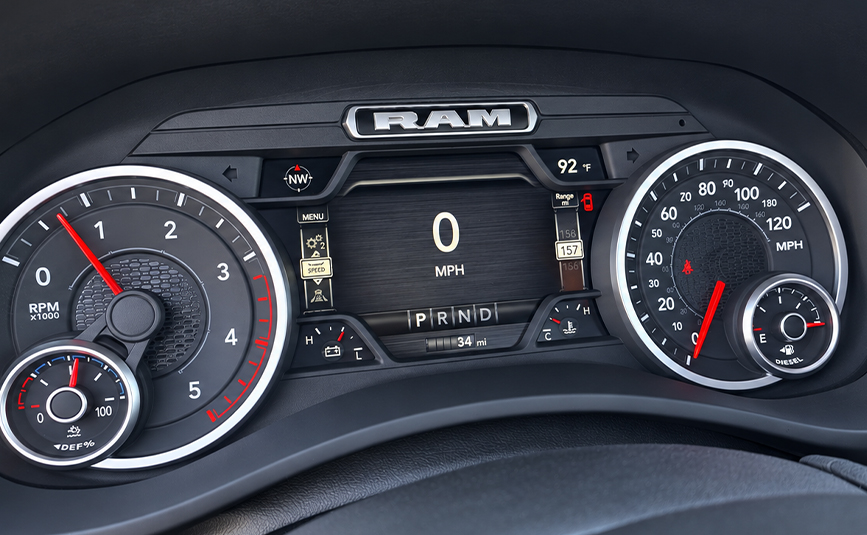 2026 Ram 5500 jerr-dan rollback tow truck - 21 - instrument cluster
