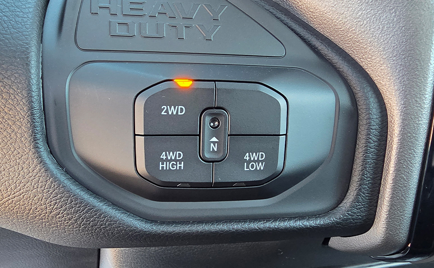 2026 Ram 5500 jerr-dan rollback tow truck - 27 - 4x4 buttons