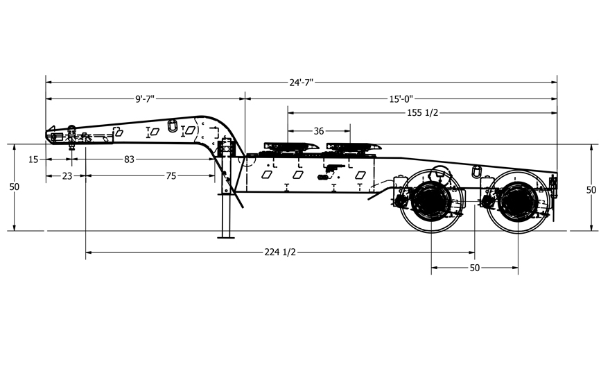 2027 Alpha HD 80JD Jeep Dolly