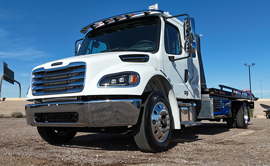 2027 freightliner m2 jerr-dan rollback tow truck - 05 - front grill, bumper