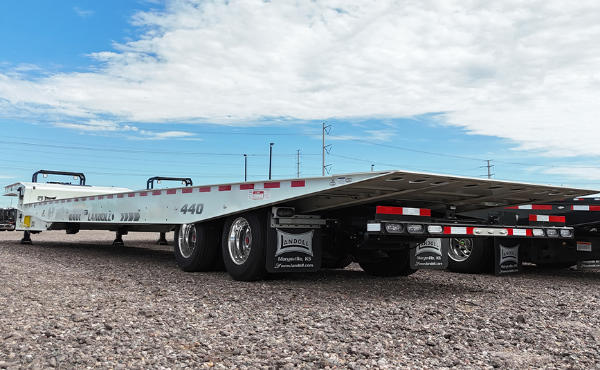 2027 landoll 440 50ca traveling axle trailer - 04 - underneath rear view