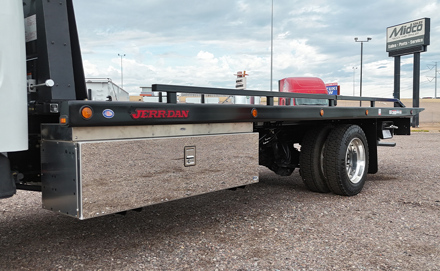 2027 freightliner m2 - jerr-dan rollback tow truck - 18 - driver side toolbox