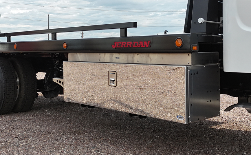 2027 freightliner m2 - jerr-dan rollback tow truck - 20 - passenger side toolbox