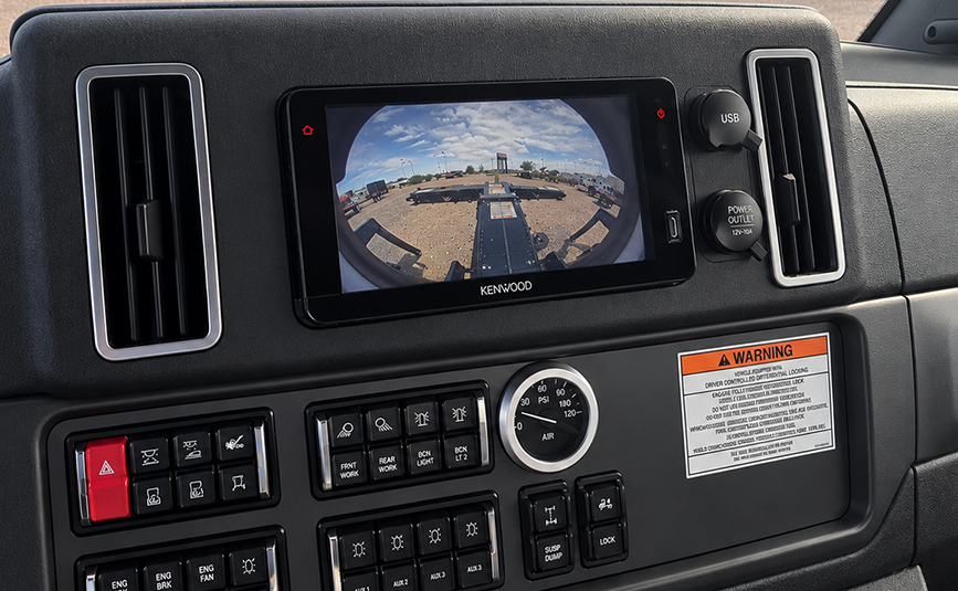 2027 freightliner m2 - jerr-dan rollback tow truck - 29 - rear view camera
