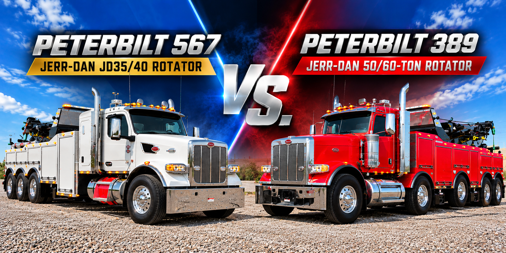 Peterbilt Rotator Showdown_ 567 vs. 389